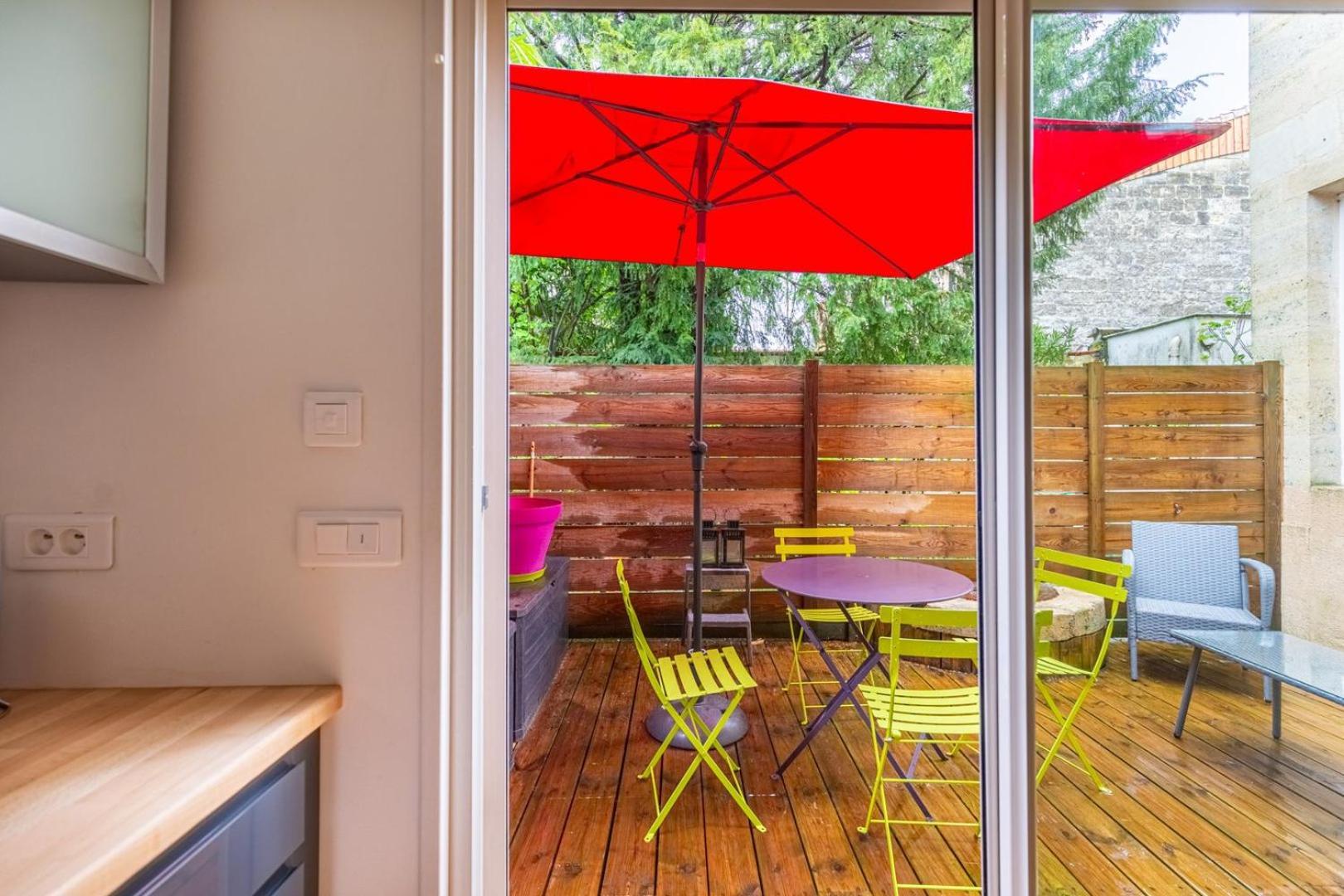 Beautiful Apartment Bordeaux With Lovely Terrace Exterior photo