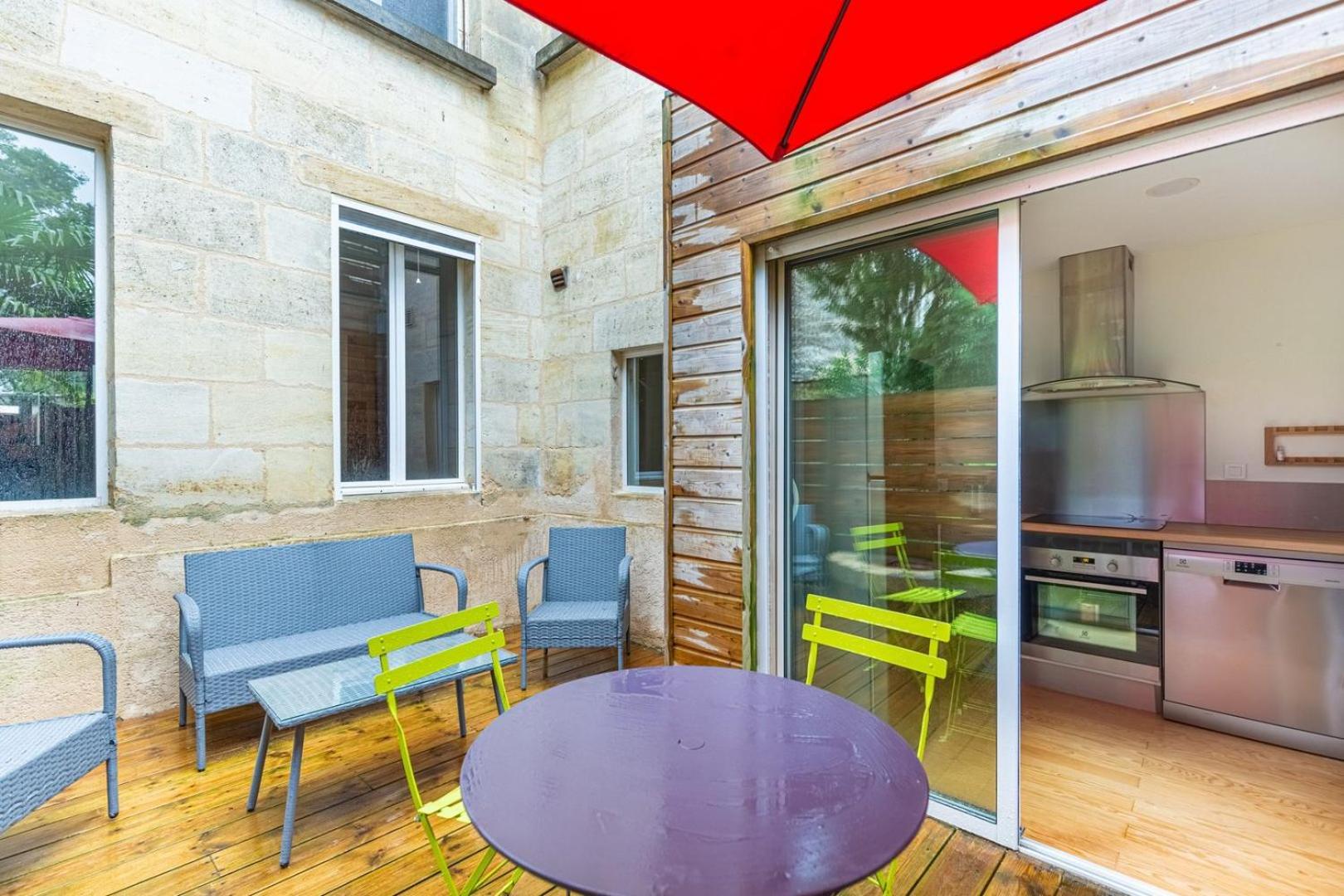 Beautiful Apartment Bordeaux With Lovely Terrace Exterior photo